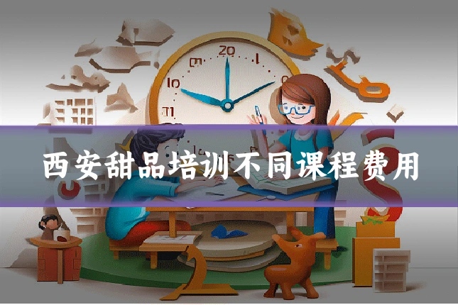 西安甜品培训不同课程费用