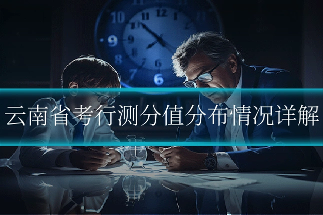 云南省考行测分值分布情况详解