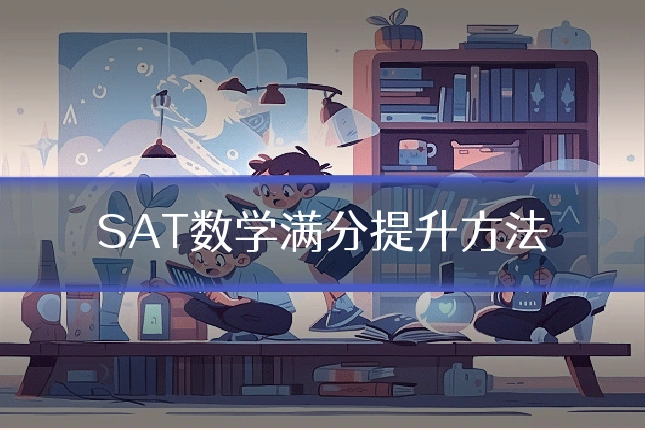 SAT数学满分提升方法