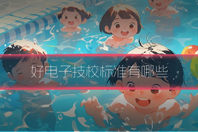 好电子技校标准有哪些