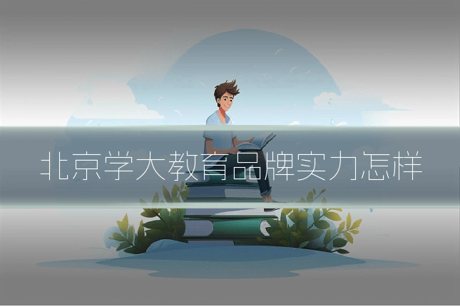 北京学大教育品牌实力怎样