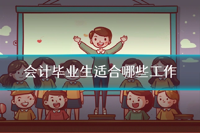 会计毕业生适合哪些工作