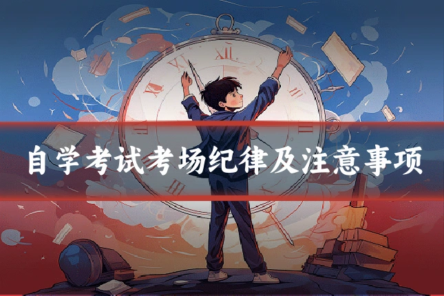 自学考试考场纪律及注意事项