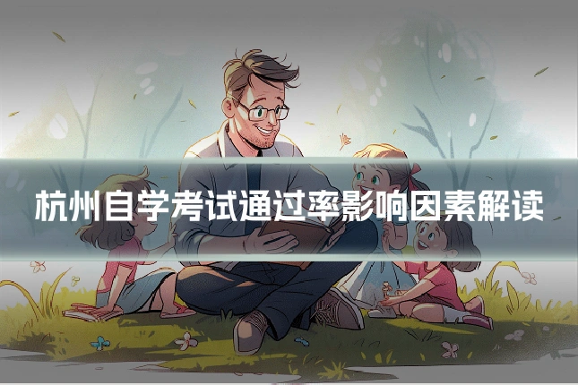 杭州自学考试通过率影响因素解读