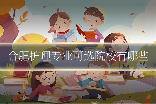 合肥护理专业可选院校有哪些