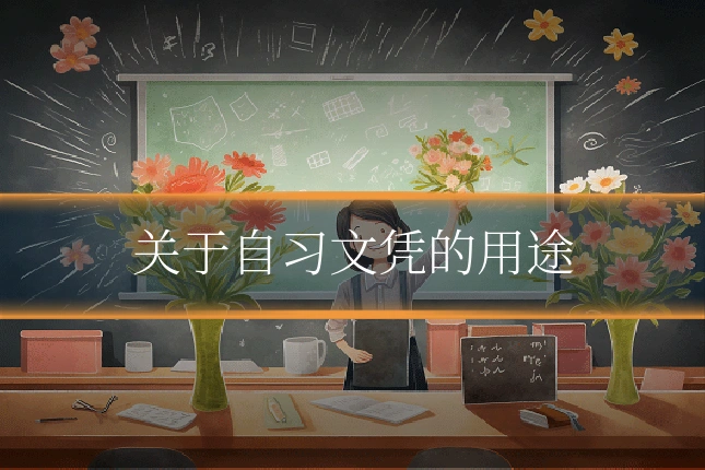 关于自习文凭的用途