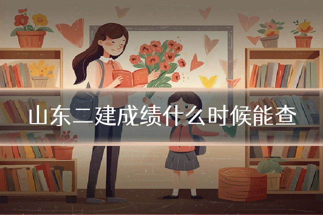 山东二建成绩什么时候能查