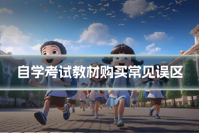 自学考试教材购买常见误区