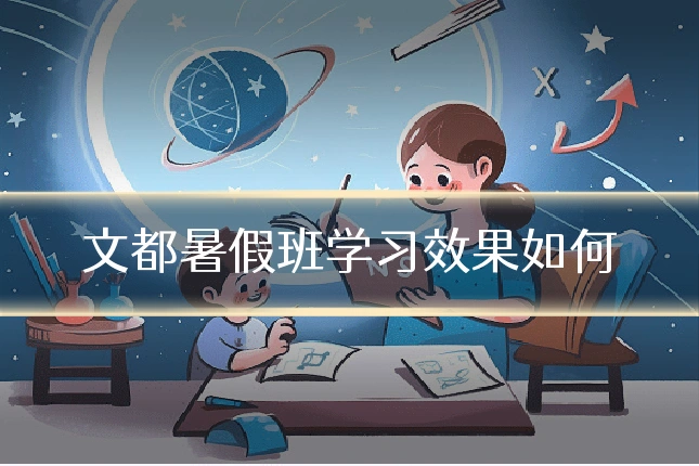 文都暑假班学习效果如何