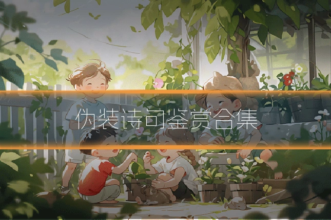 伪装诗句鉴赏合集