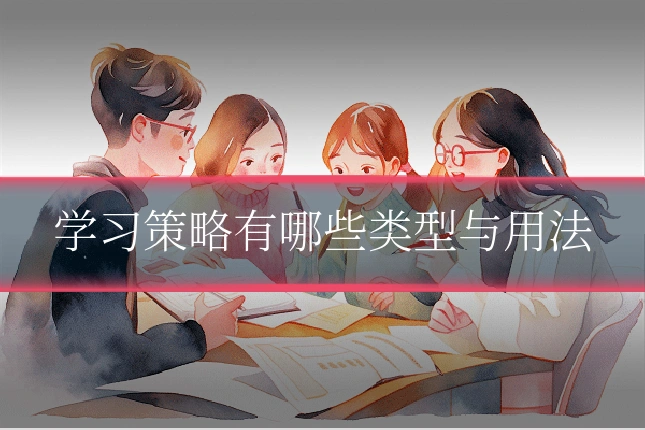 学习策略有哪些类型与用法