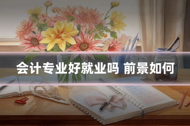 会计专业好就业吗 前景如何