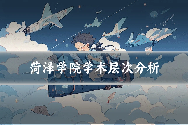 菏泽学院学术层次分析