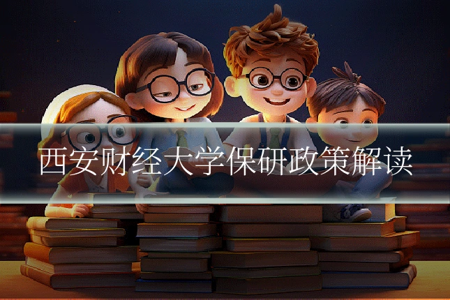 西安财经大学保研政策解读