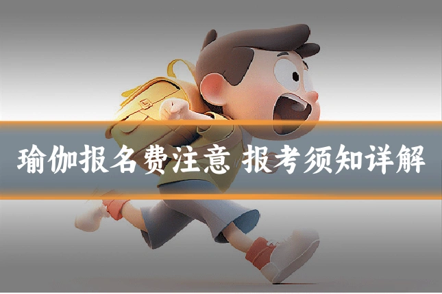 瑜伽报名费注意 报考须知详解