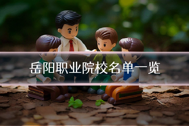 岳阳职业院校名单一览