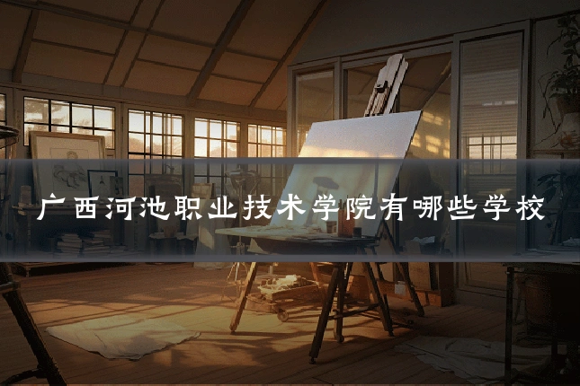 广西河池职业技术学院有哪些学校