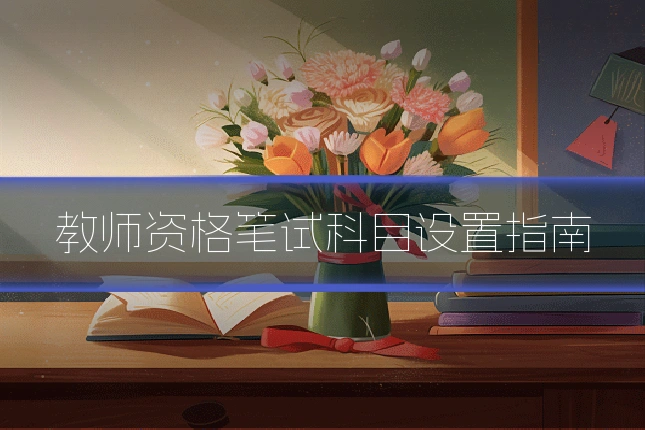 教师资格笔试科目设置指南