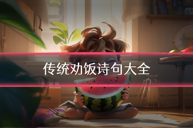 传统劝饭诗句大全