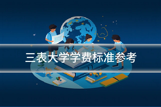三表大学学费标准参考