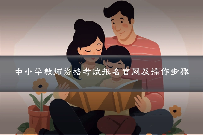 中小学教师资格考试报名官网及操作步骤