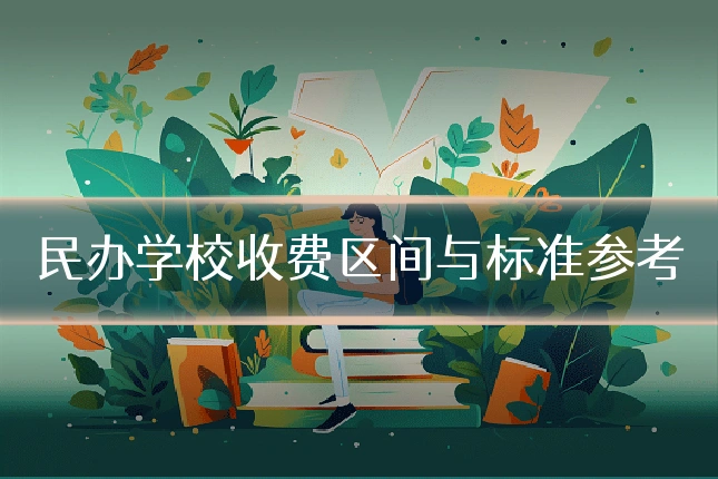民办学校收费区间与标准参考