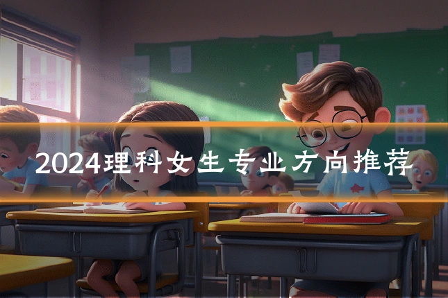 2024理科女生专业方向推荐