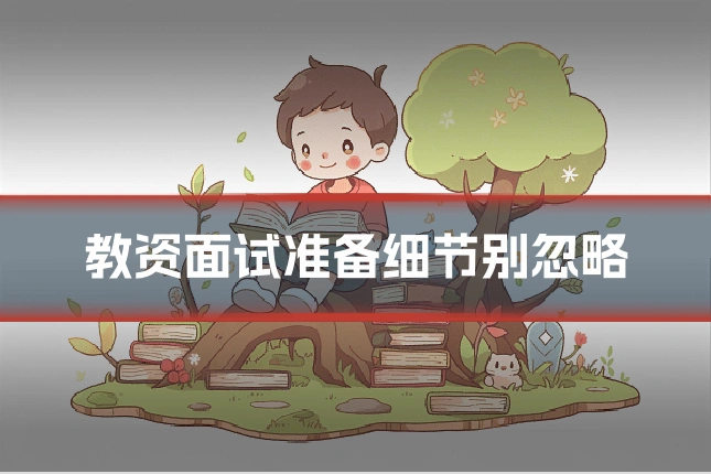教资面试准备细节别忽略