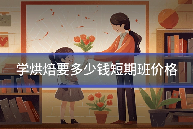 学烘焙要多少钱短期班价格