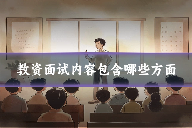 教资面试内容包含哪些方面