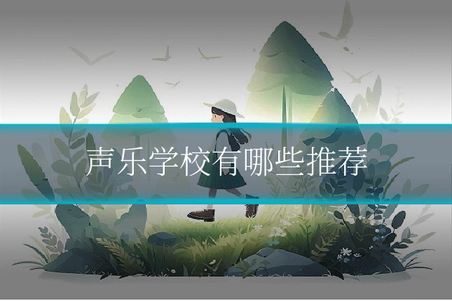 声乐学校有哪些推荐
