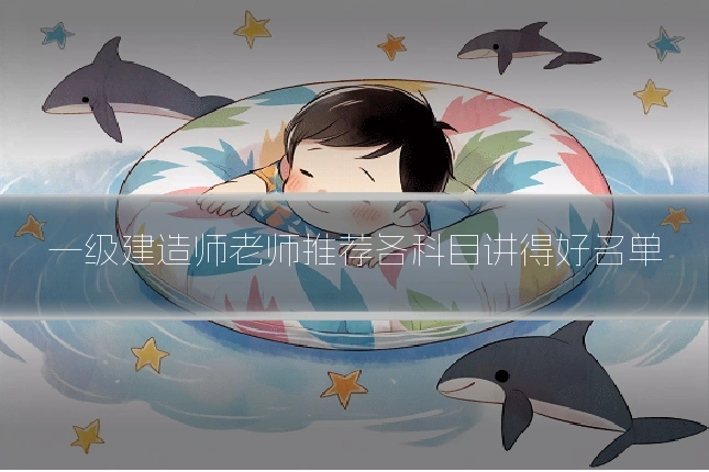 一级建造师老师推荐各科目讲得好名单