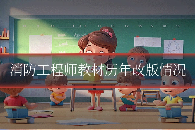 消防工程师教材历年改版情况