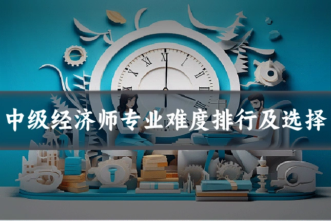中级经济师专业难度排行及选择