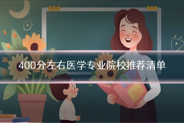 400分左右医学专业院校推荐清单