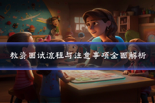教资面试流程与注意事项全面解析