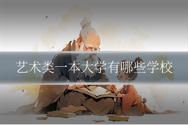 艺术类一本大学有哪些学校