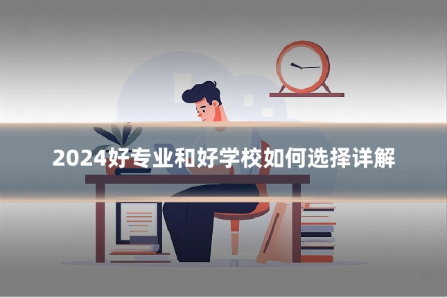 2024好专业和好学校如何选择详解