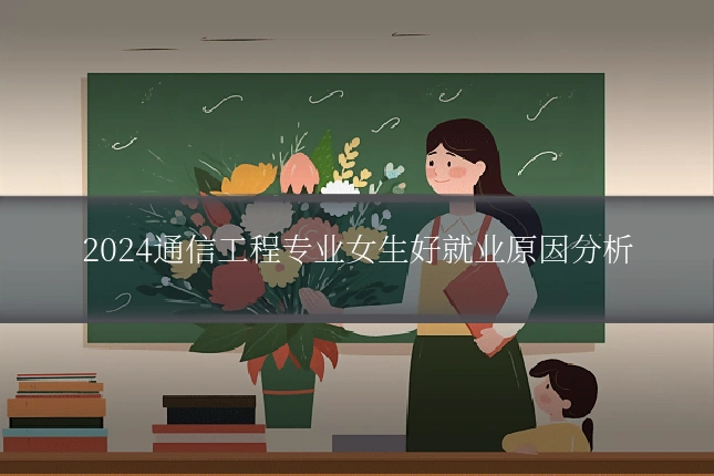 2024通信工程专业女生好就业原因分析