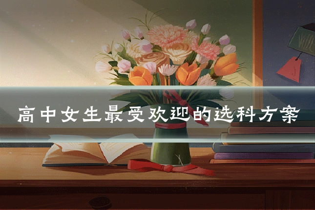 高中女生最受欢迎的选科方案