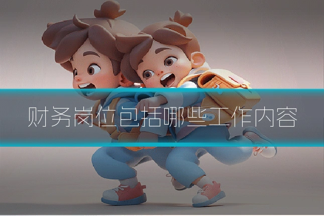 财务岗位包括哪些工作内容