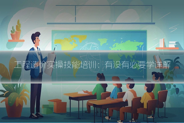工程造价实操技能培训：有没有必要学详解