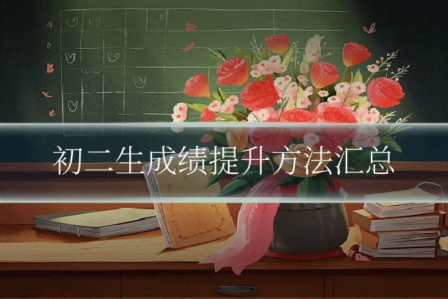 初二生成绩提升方法汇总