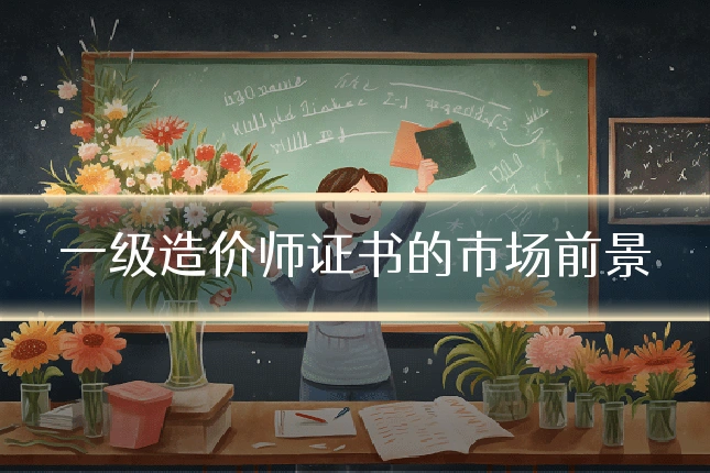 一级造价师证书的市场前景