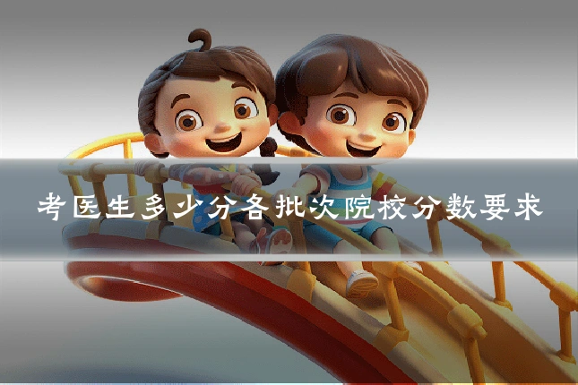 考医生多少分各批次院校分数要求