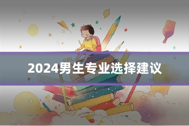 2024男生专业选择建议