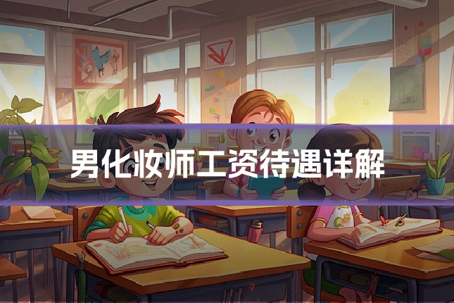 男化妆师工资待遇详解