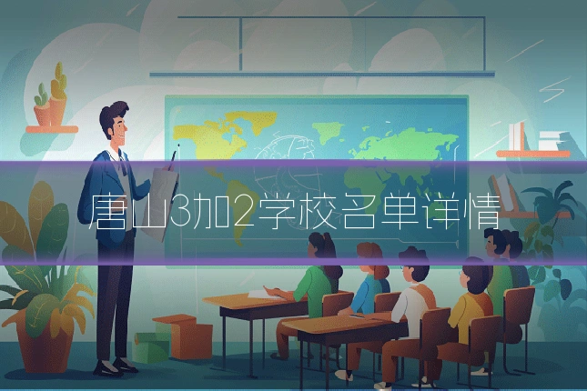 唐山3加2学校名单详情