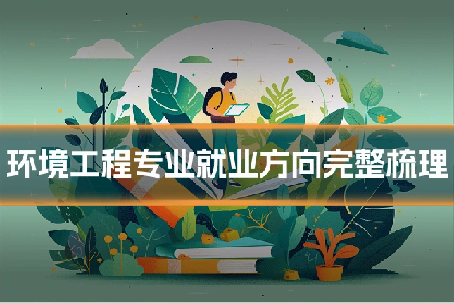 环境工程专业就业方向完整梳理