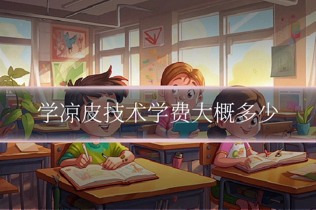 学凉皮技术学费大概多少